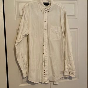 Mens large tall button down shirt